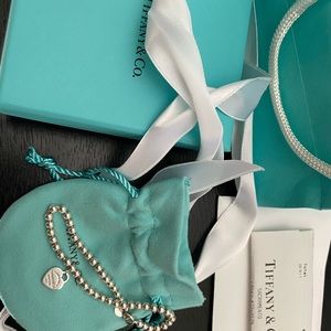 Return to Tiffany bead bracelet